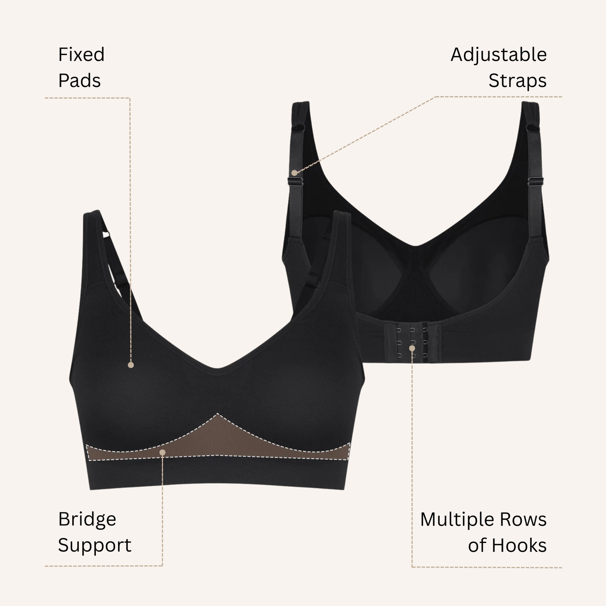 Everyday Comfort Wireless Bra