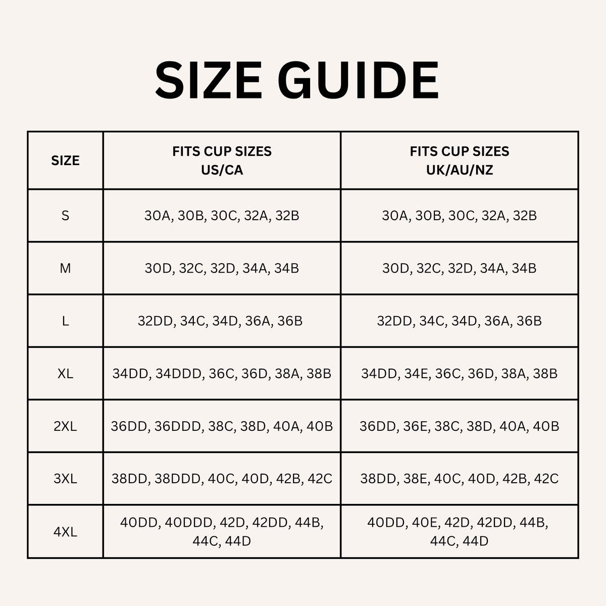Smoothing Wireless Bra