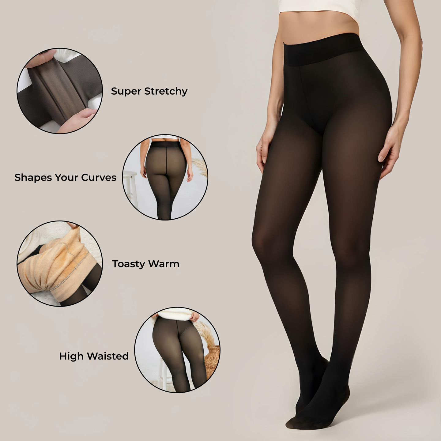 Fleece Lined Tights